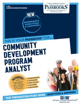 portada Community Development Program Analyst (C-903): Passbooks Study Guide Volume 903