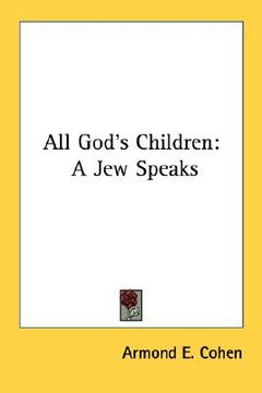 portada all god's children: a jew speaks (in English)