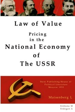 portada Law of Value - Pricing in the national economy of The USSR