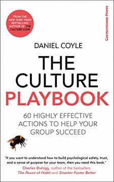 portada The Culture Playbook: 60 Highly Effective Actions to Help Your Group Succeed (en Inglés)
