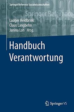 portada Handbuch Verantwortung (Springer Reference Sozialwissenschaften) (en Alemán)
