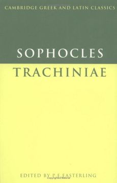 portada Sophocles: Trachiniae Paperback (Cambridge Greek and Latin Classics) (in English)