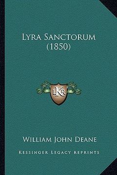 portada lyra sanctorum (1850) (in English)