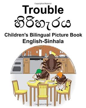 portada English-Sinhala Trouble Children's Bilingual Picture Book 
