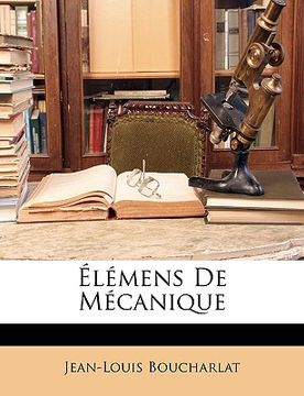 portada Élémens De Mécanique (en Francés)