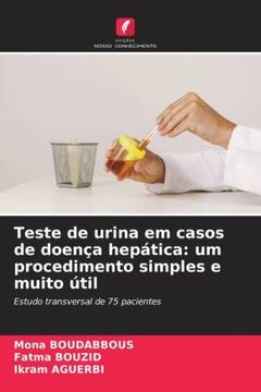 portada Teste de Urina em Casos de Doença Hepática: Um Procedimento Simples e Muito Útil