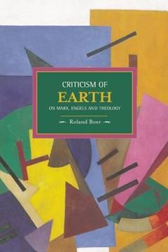 portada criticism of the earth: on marx, engels and theology (in English)