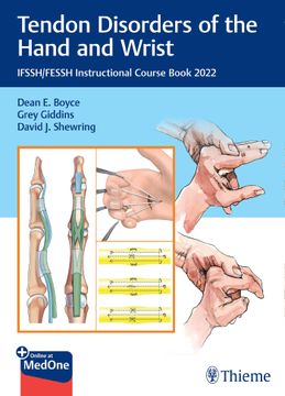 portada Tendon Disorders of the Hand and Wrist: Ifssh/Fessh Instructional Course Book 2022 (in English)