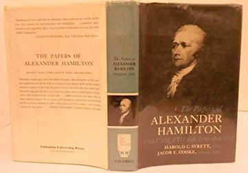portada The Papers of Alexander Hamilton vol 8 (en Inglés)