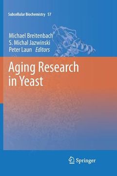 portada Aging Research in Yeast (in English)