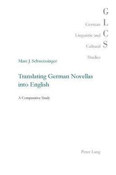 portada Translating German Novellas into English: A Comparative Study (en Inglés)