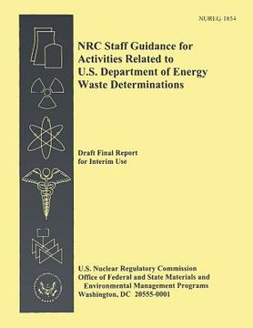 portada NRC Staff Guidance for Activities Related to U.S. Departments of Energy Waste Determinations (in English)