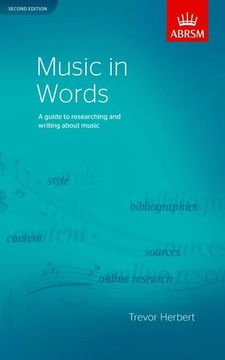portada Music in Words, Second Edition: A guide to researching and writing about music