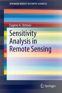 portada Sensitivity Analysis in Remote Sensing (en Inglés)