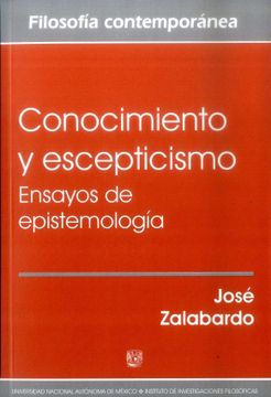 portada CONOCIMIENTO Y ESCEPTICISMO ENSAYOS DE EPISTEMOLOGIA