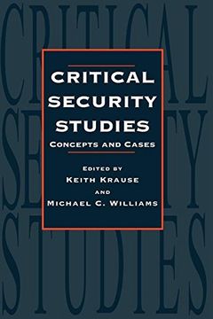 portada Critical Security Studies: Concepts and Strategies (in English)