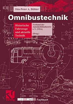 portada Omnibustechnik: Historische Fahrzeuge und Aktuelle Technik (en Alemán)