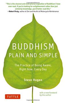 portada Buddhism Plain and Simple: The Practice of Being Aware Right Now, Every day (en Inglés)