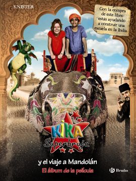 portada Kika Superbruja y el Viaje a Mandolán - el Álbum de la Película (Castellano - Bruño - Knister - Kika Superbruja - Especiales Kika Superbruja)