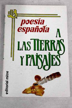 portada Poesia Española a las Tierras y Paisajes