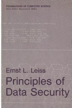 portada Principles of Data Security (en Inglés)