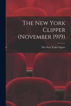 portada The New York Clipper (November 1919) (en Inglés)