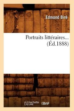 portada Portraits Littéraires (Éd.1888) (en Francés)