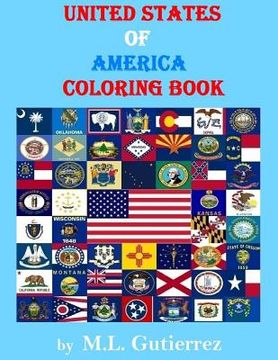 portada United States of America Coloring Book (in English)