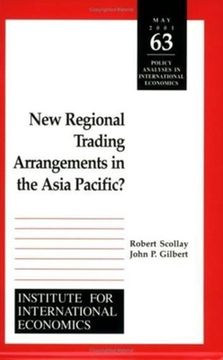 portada new regional trading arrangements in the asia pacific (en Inglés)