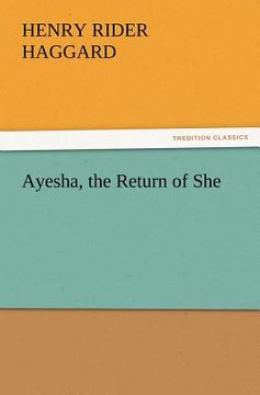 portada ayesha, the return of she (en Inglés)