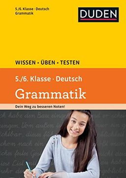 portada Wissen - Üben -Testen: Deutsch - Grammatik 5. /6. Klasse (in German)
