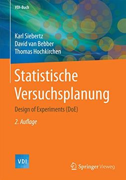 portada Statistische Versuchsplanung: Design of Experiments (Doe) (en Alemán)