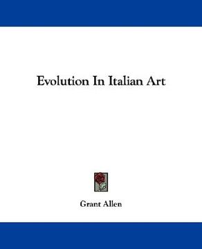 portada evolution in italian art (en Inglés)
