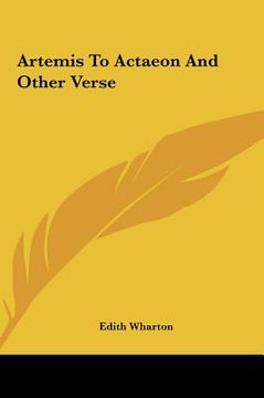 portada artemis to actaeon and other verse (en Inglés)