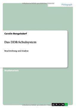 portada Das DDR-Schulsystem