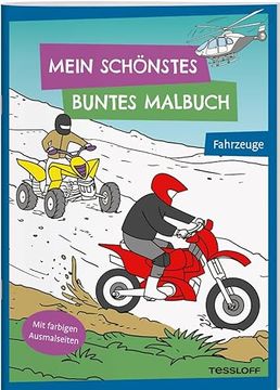 portada Mein Schönstes Buntes Malbuch. Fahrzeuge (en Alemán)