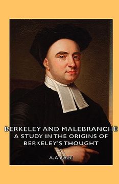portada berkeley and malebranche - a study in the origins of berkeleys thought (en Inglés)