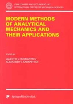 portada modern methods of analytical mechanics and their applications