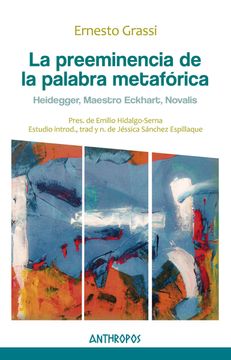 portada La Preeminencia de la Palabra Metaforica (in Spanish)