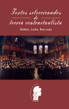 portada Textos seleccionados de teoría contractualista Hobbes, Locke, Rosseau