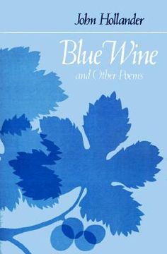 portada blue wine and other poems (en Inglés)
