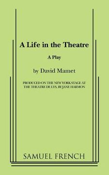 portada a life in the theatre (en Inglés)