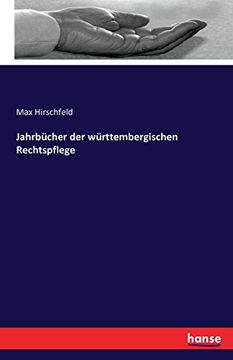 portada Jahrbücher der württembergischen Rechtspflege (German Edition)