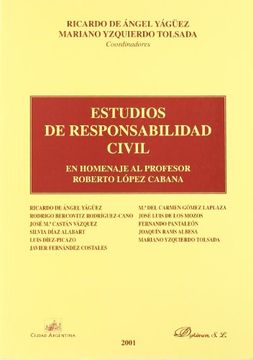portada Estudios de responabilidad civilen homenaje al profesor Roberto López cabana