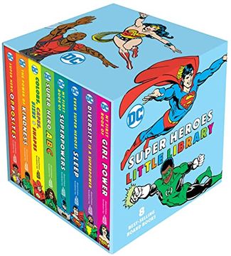 portada Dc Super Heroes Little Library (en Inglés)