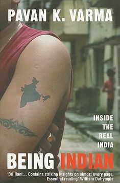 portada being indian: inside the real india (en Inglés)