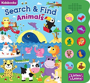 portada 1st Search and Find Animals (en Inglés)