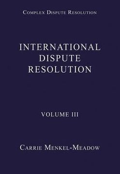 portada international dispute resolution