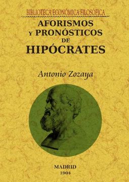 portada Aforismos y Pronosticos de Hipocrates (in Spanish)