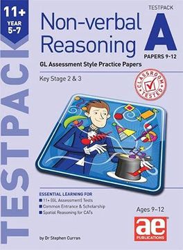 portada 11+ Non-Verbal Reasoning Year 5-7 Testpack a Papers 9-12: Gl Assessment Style Practice Papers 
